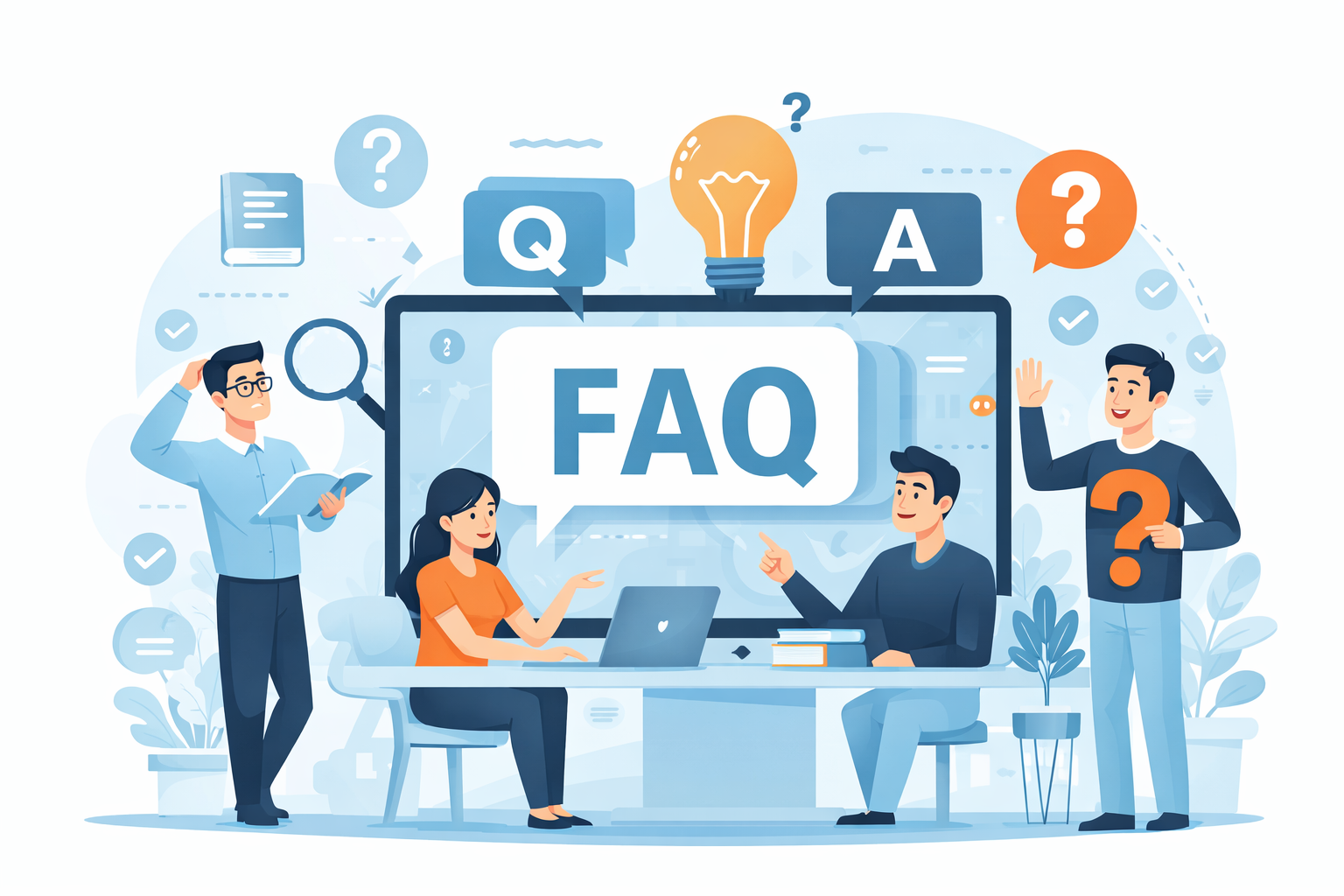 FAQ Illustration